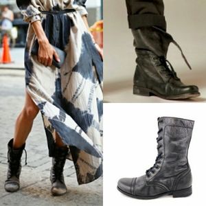 All Saints spiritual fields Jack's place combat boots